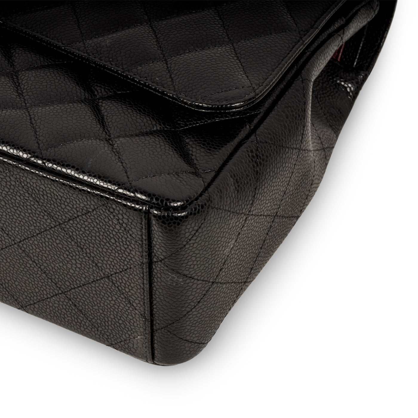 Chanel Classic Flap Bag Maxi - Caviar - Black - GHW