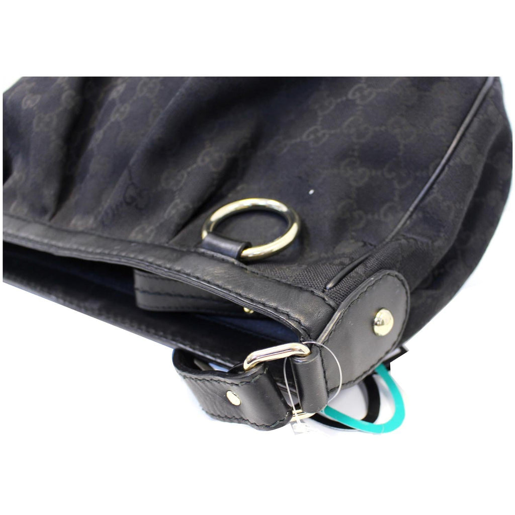 GUCCI Sukey GG Canvas Black Messenger Shoulder Bag 296834 - 25% OFF