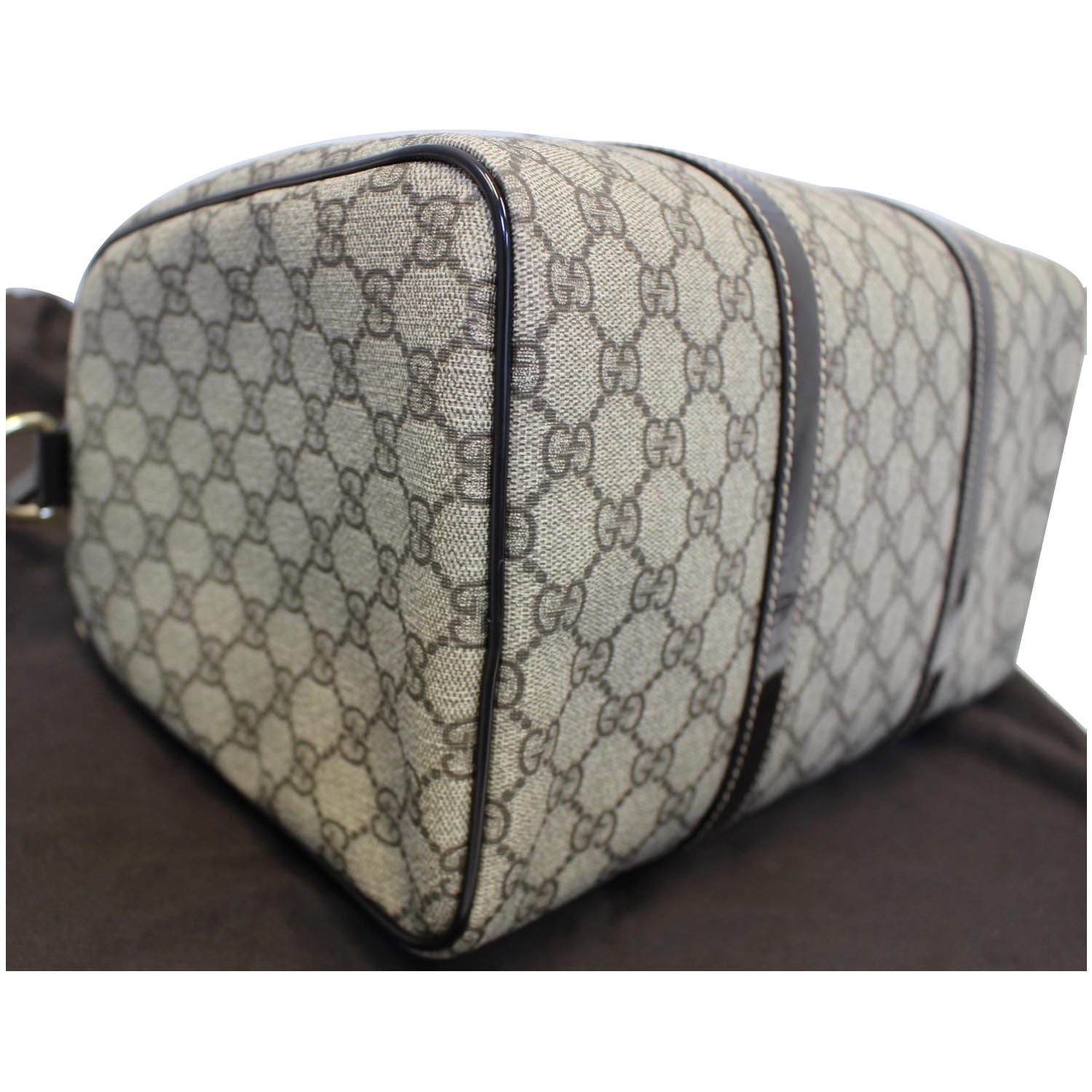 GUCCI Joy GG Canvas Boston Bag Beige 193603