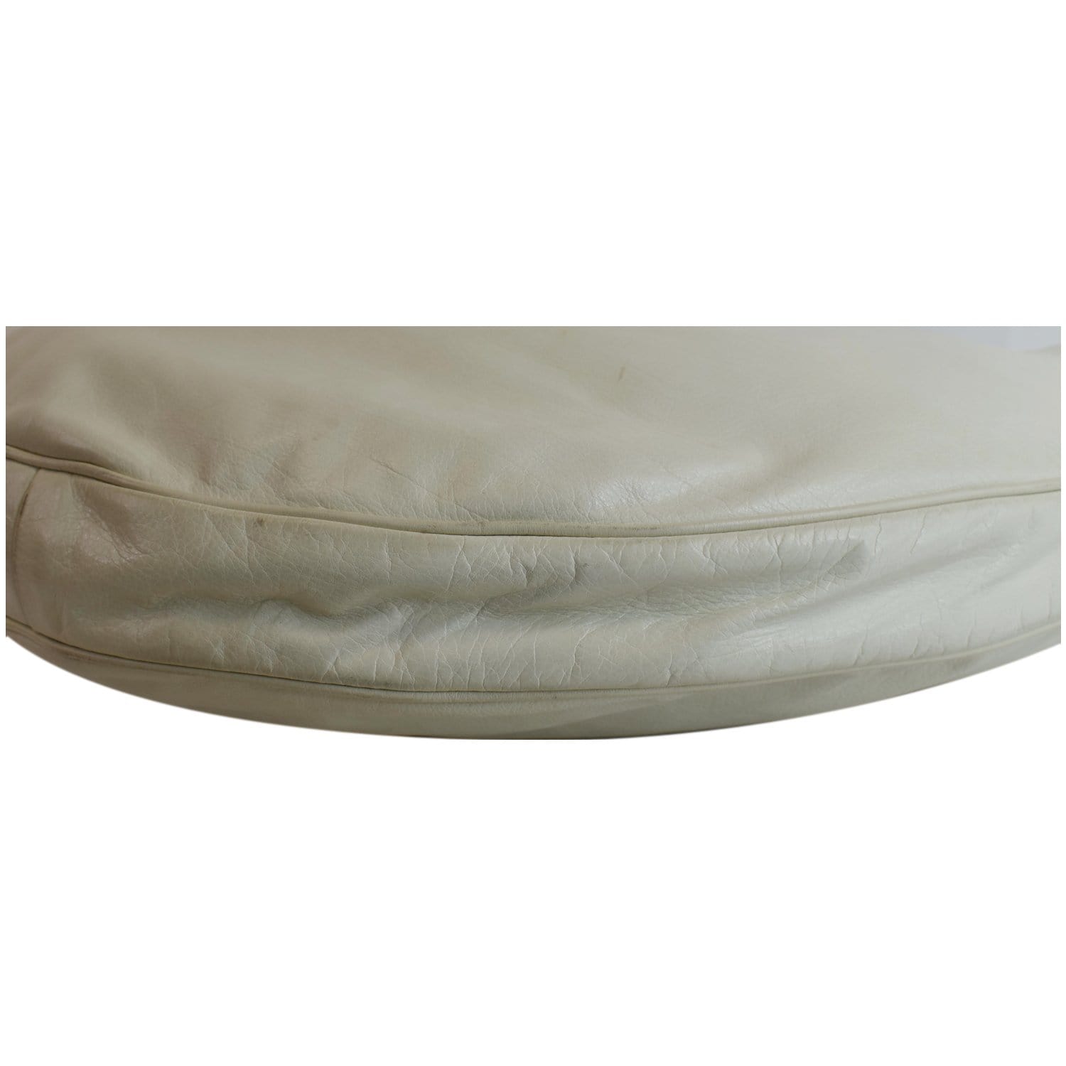 GUCCI Duchessa Leather Hobo Bag Ivory 181492
