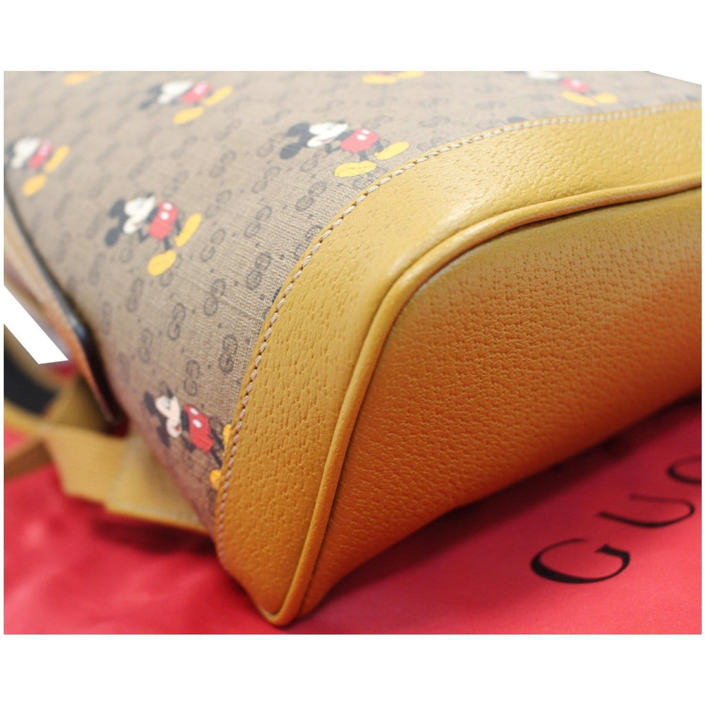 GUCCI Disney x GUCCI Small Supreme Backpack Bag Beige 552884