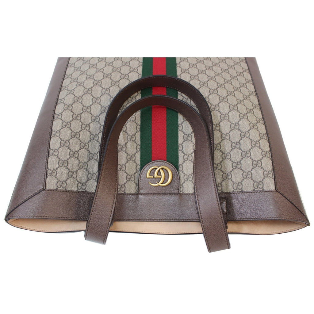GUCCI Ophidia Soft GG Supreme Large Tote Bag Beige 519335