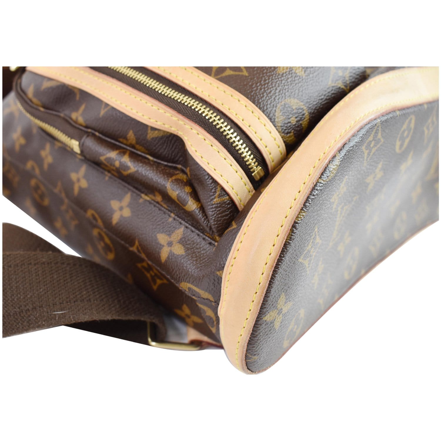 LOUIS VUITTON Sac A Dos Bosphore Monogram Canvas Backpack Bag Brown