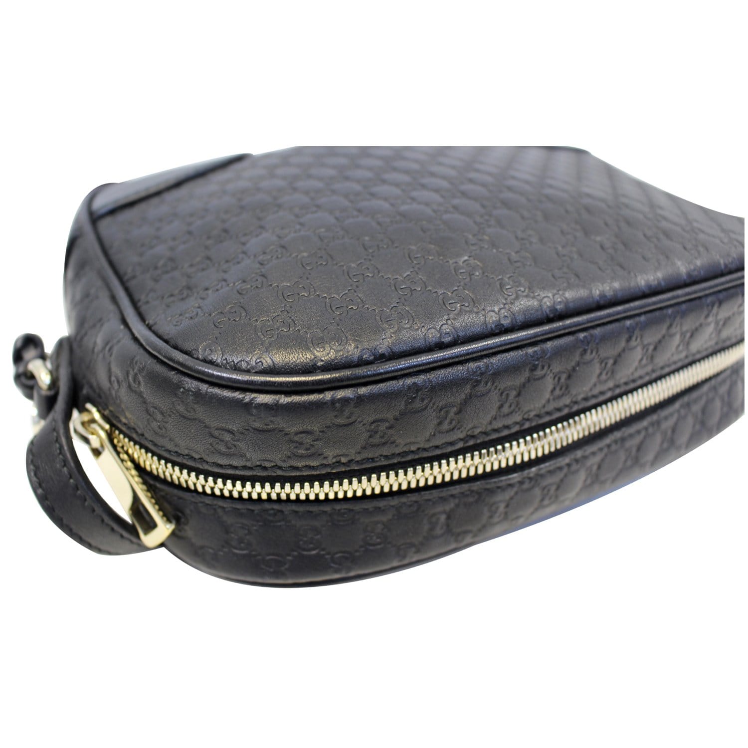 GUCCI Bree Micro GG Guccissima Leather Crossbody Bag 449413