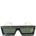 GUCCI Crystal Mask Frame Sunglasses GG0431s Black/Gold