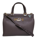Gucci Zumi Medium Grainy Leather Top Handle Bag Dusty Grey 564714