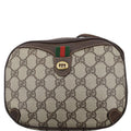 GUCCI Vintage GG Supreme Canvas Crossbody Bag Beige 8902066