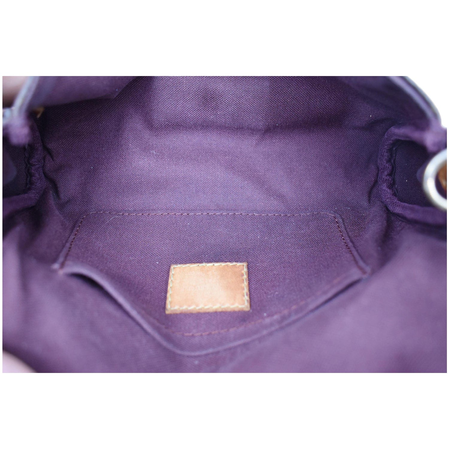 LOUIS VUITTON Favorite PM Monogram Canvas Clutch Bag Brown