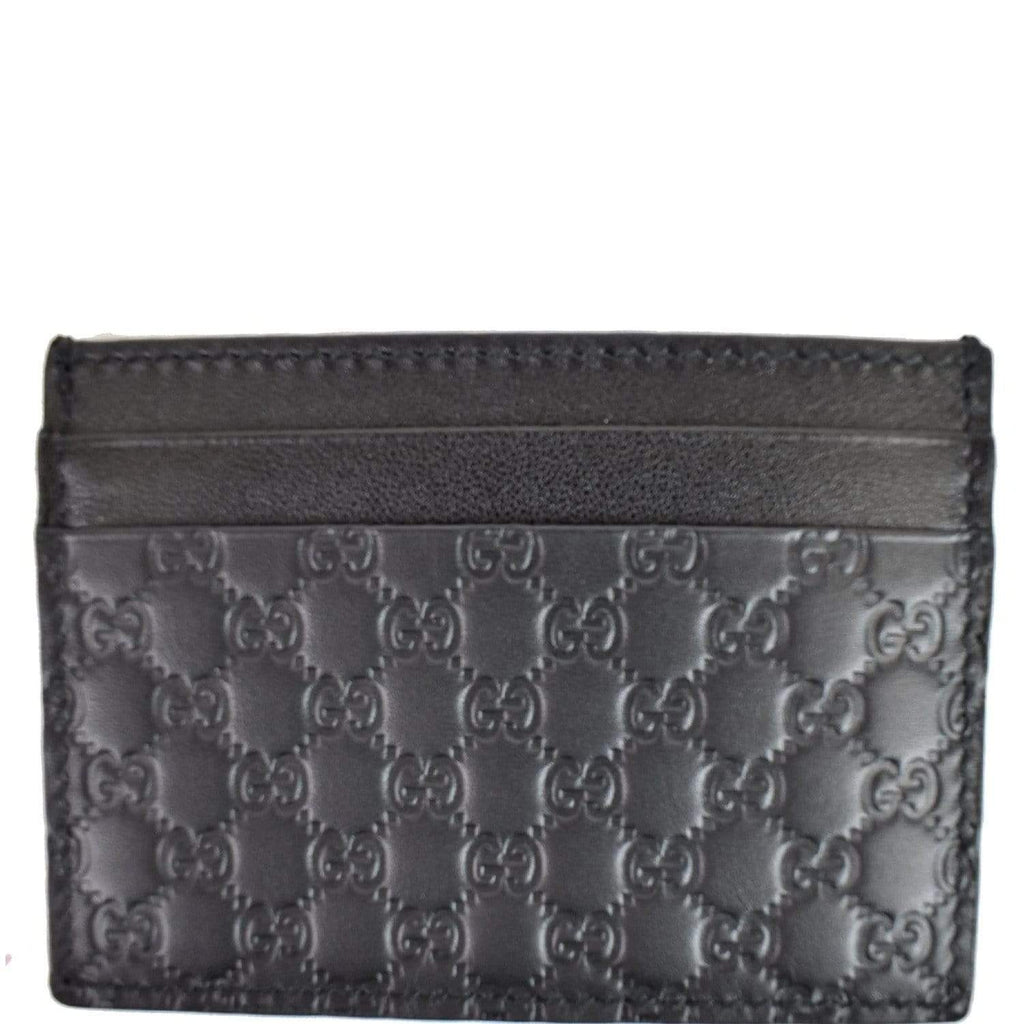 GUCCI  Microguccissima  Case Black 476010