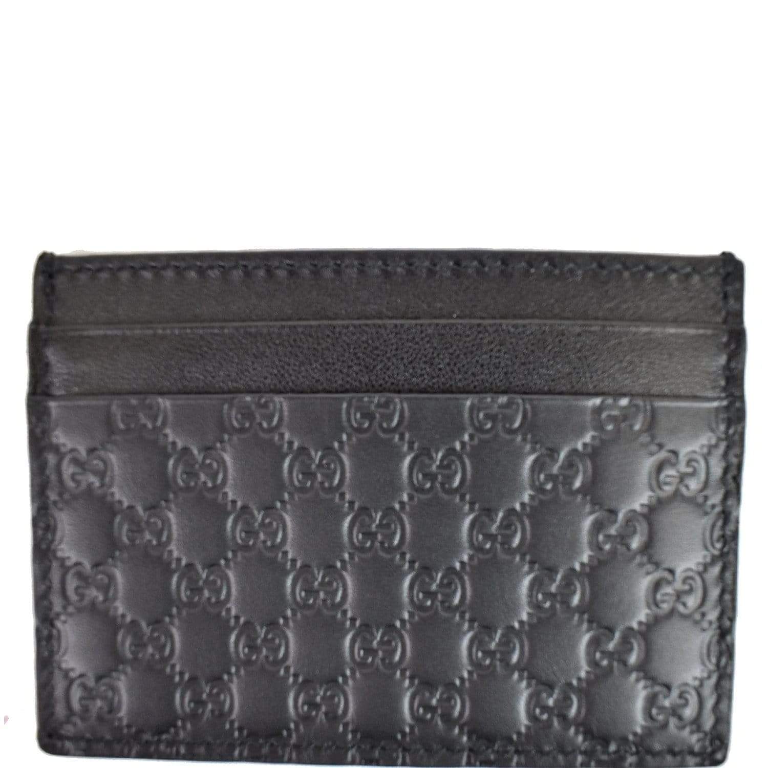 GUCCI  Microguccissima  Case Black 476010