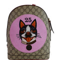 GUCCI Bosco GG Supreme Canvas Backpack Bag Beige 495621