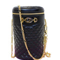 GUCCI Trapuntta Calfskin Leather Belt Bag Black 572298