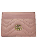 GUCCI GG Marmont Leather  Case Taupe Pink 443127