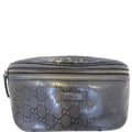GUCCI GG Imprime Monogram Waist Bum Bag Black 233269