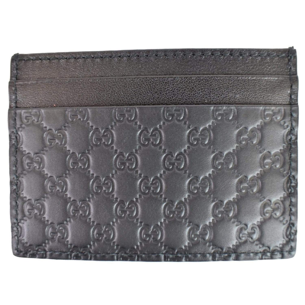 GUCCI  Microguccissima  Case Black 476010