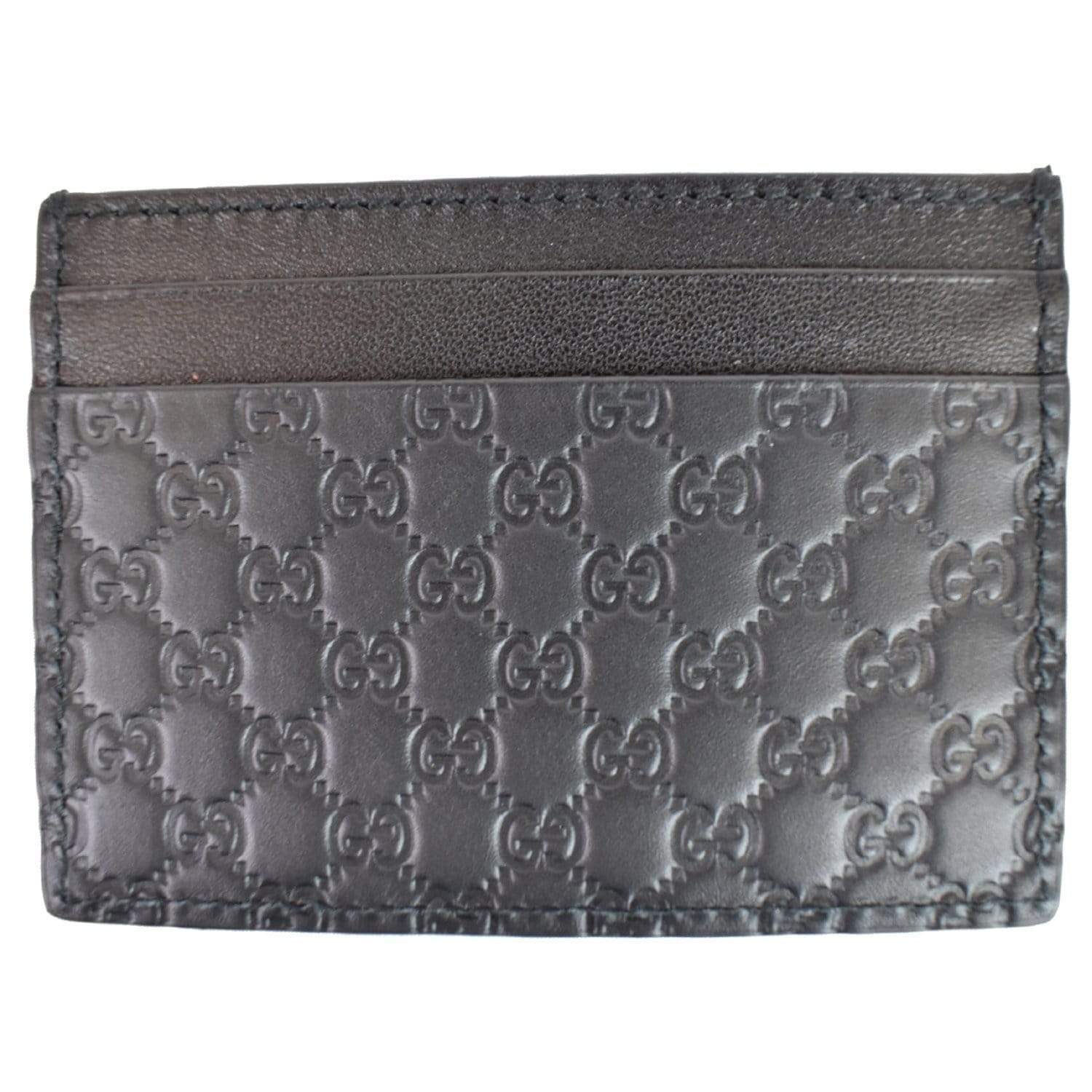 GUCCI  Microguccissima  Case Black 476010