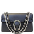 GUCCI Dionysus Small Leather Shoulder Bag 400249 Black