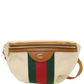 GUCCI Vintage Canvas Belt Bag 575082 Beige