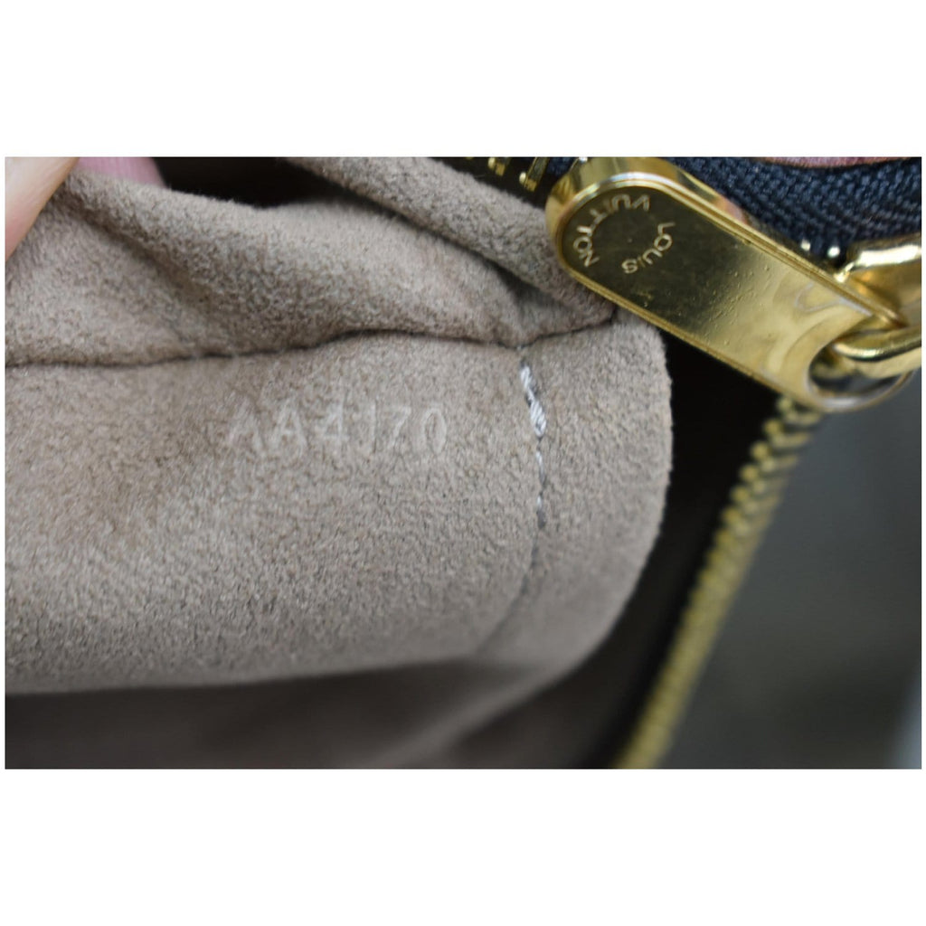 LOUIS VUITTON Milla MM Monogram Pochette Clutch Bag Multicolor