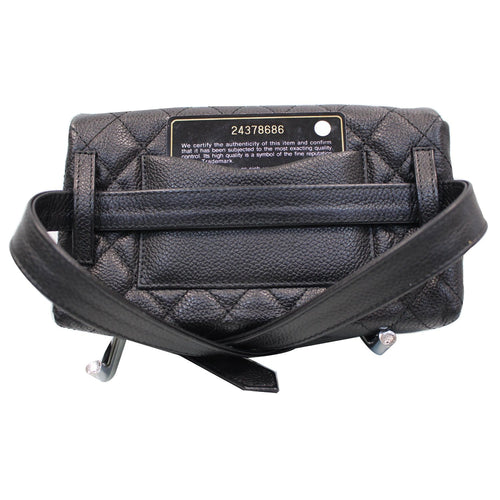 CHANEL 2.55 Reissue Flap Grained Leather Waist Belt Bag Black - 15% OFF