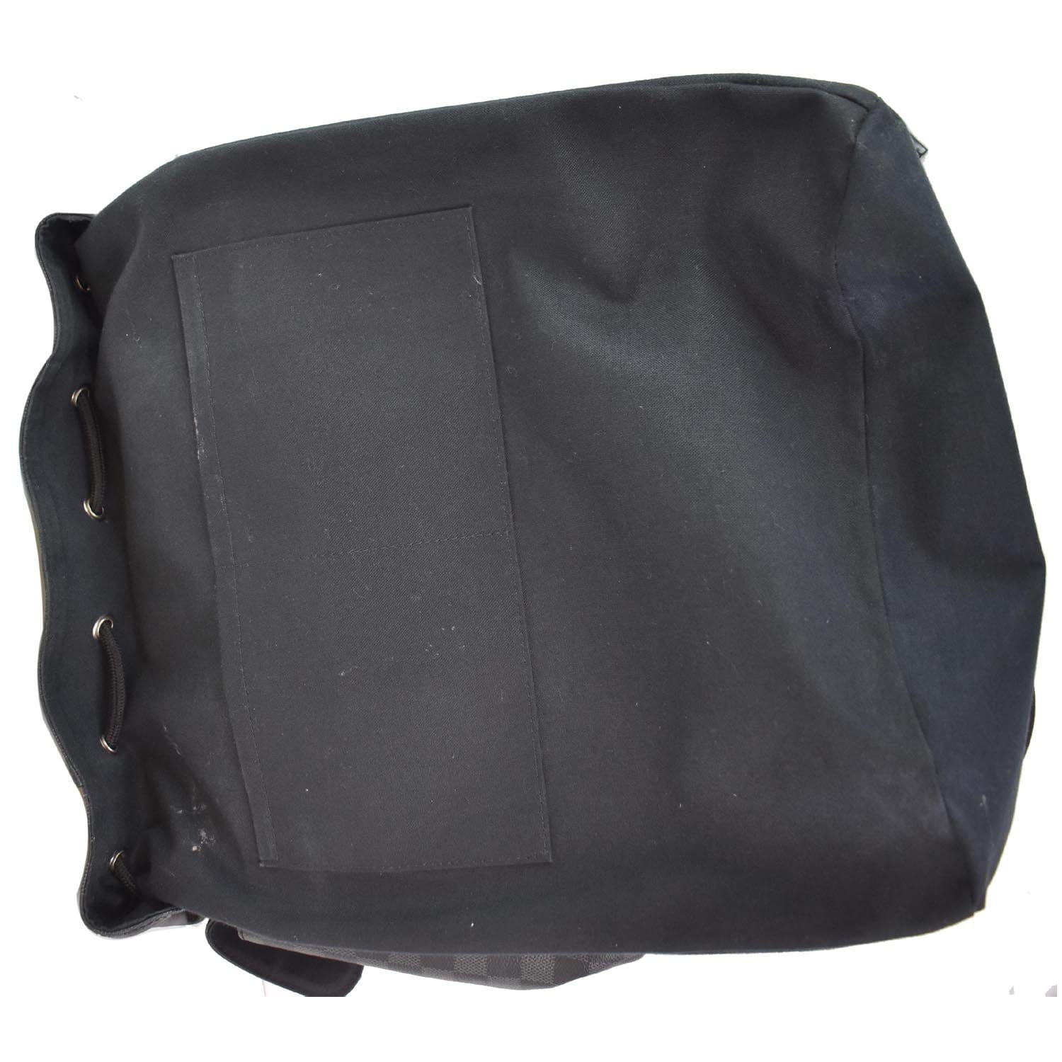 LOUIS VUITTON Christopher PM Damier Graphite Backpack Bag Black