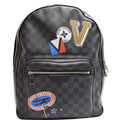 LOUIS VUITTON League Josh Damier Graphite Backpack Bag Black