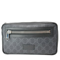 GUCCI GG Supreme Canvas Belt Bumbag Black 474293