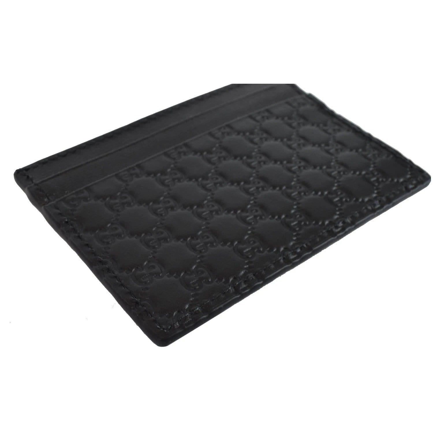 GUCCI  Microguccissima  Case Black 476010
