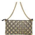 GUCCI Linea Bee GG Supreme Wristlet Handbag