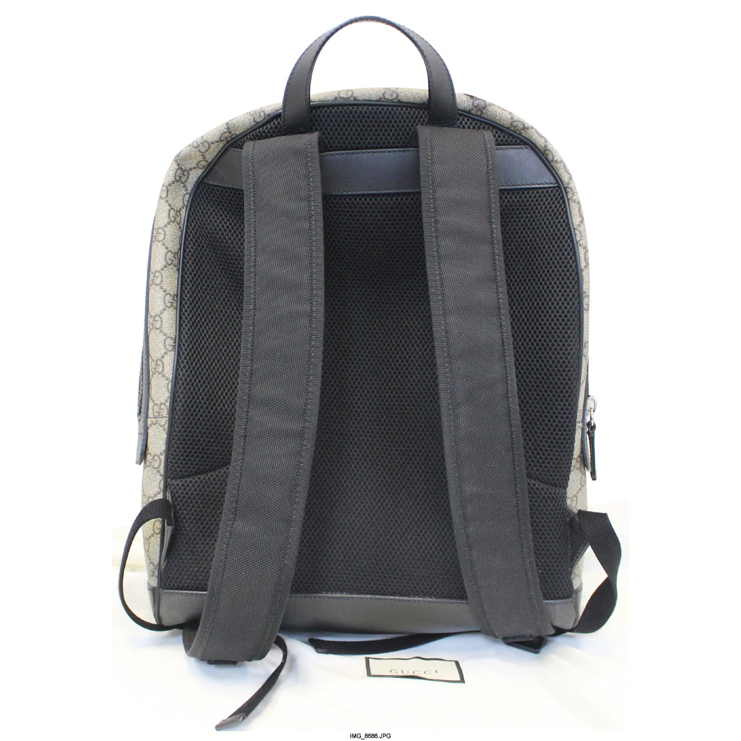 GUCCI GG Monogram Supreme Backpack Bag 406370