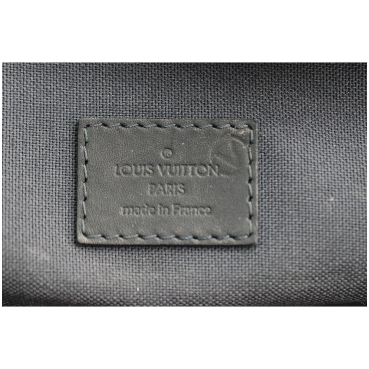 LOUIS VUITTON Runner Damier Ebene Backpack Bag Brown