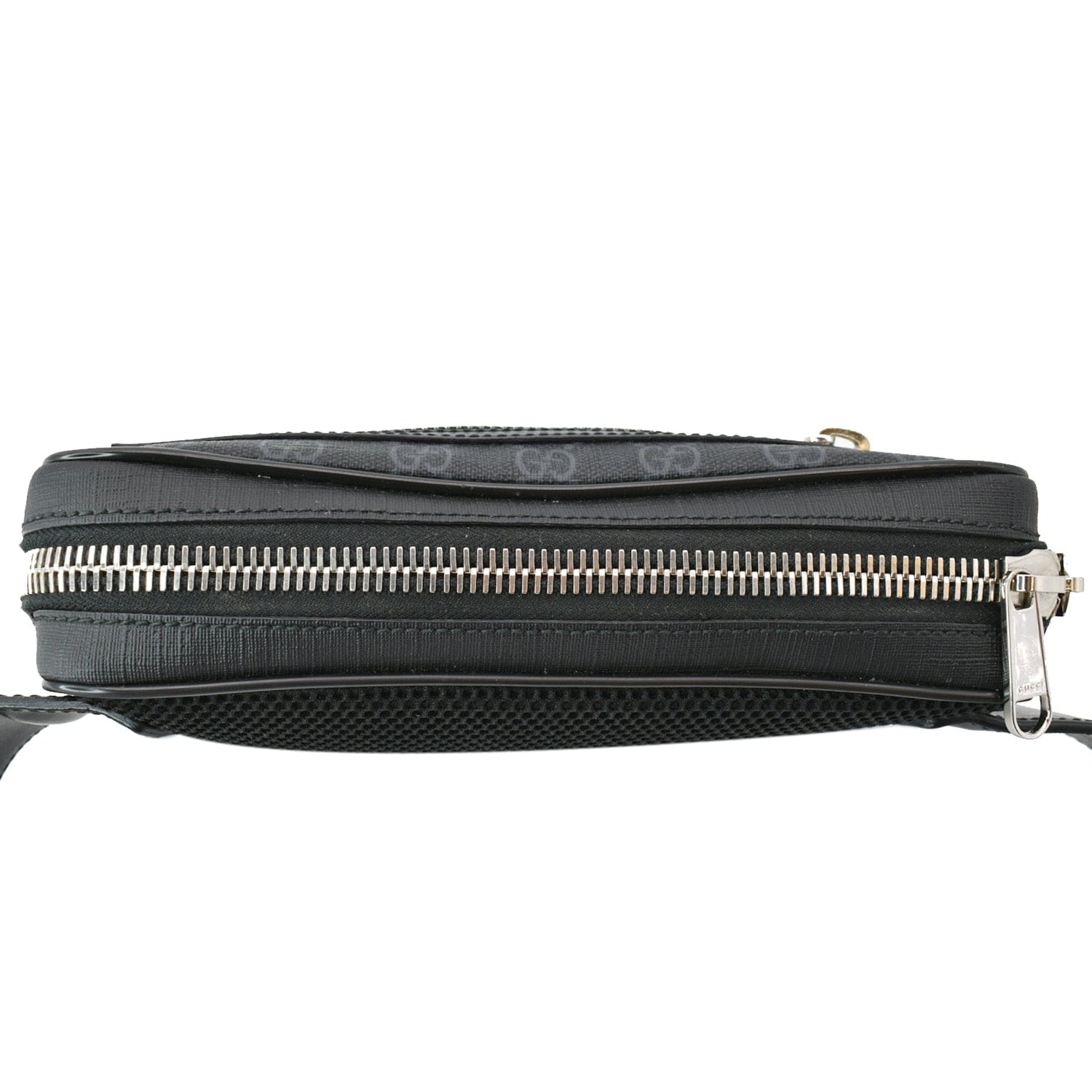 GUCCI GG Supreme Canvas Belt Bumbag Black 474293
