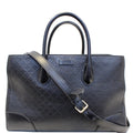 GUCCI Bright Diamante Medium Top Handle Bag Black
