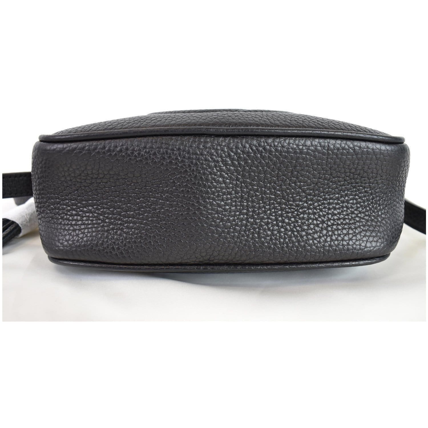 GUCCI  Soho Disco Small Leather Crossbody Bag Black 347994