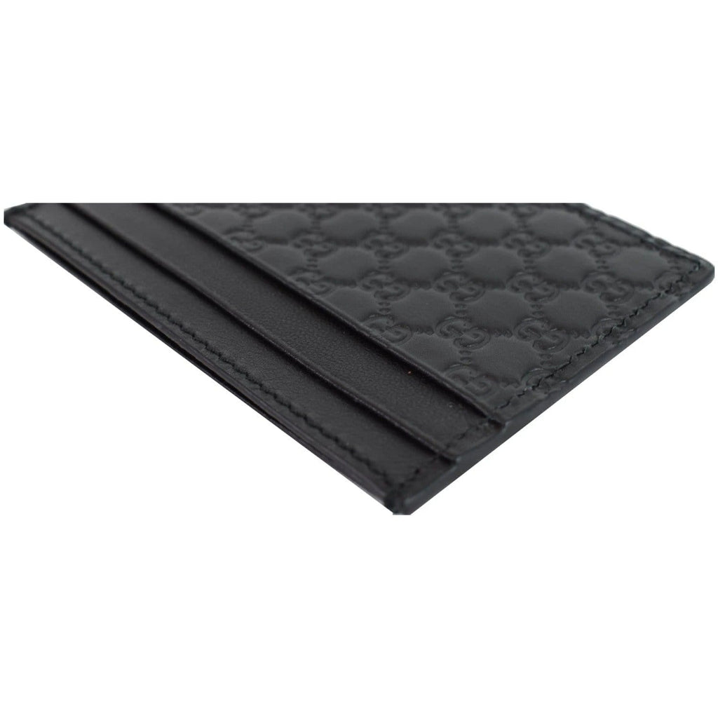 GUCCI Microguccissima  Case Black 476010
