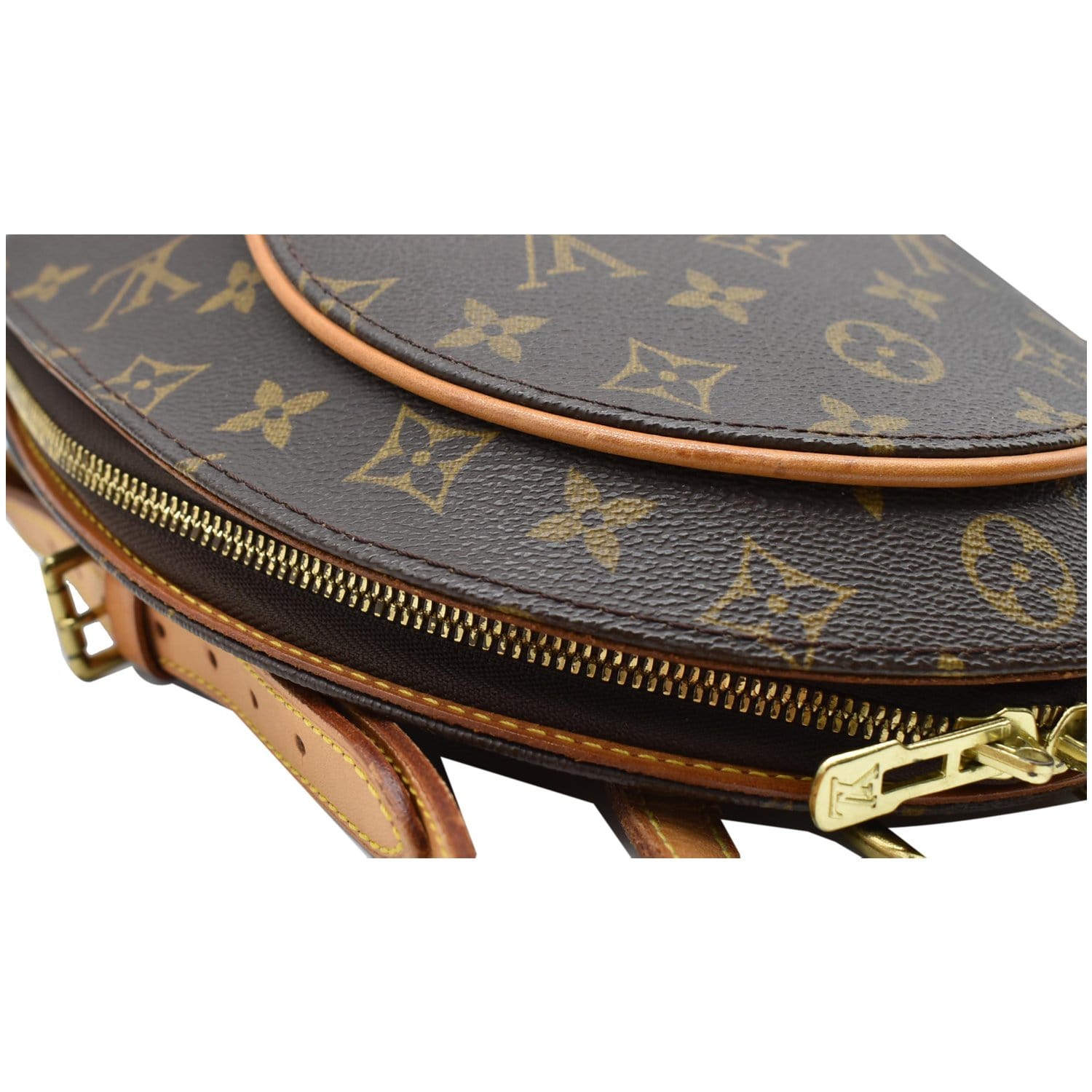 LOUIS VUITTON Ellipse Sac A Dos Monogram Canvas Backpack Bag Brown