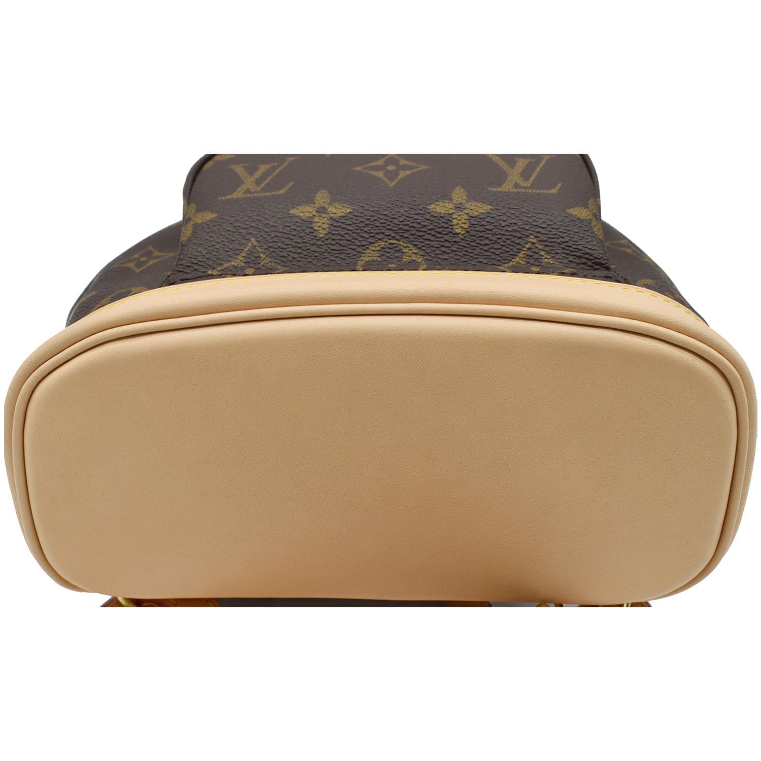 LOUIS VUITTON Montsouris PM Monogram Canvas Backpack Brown