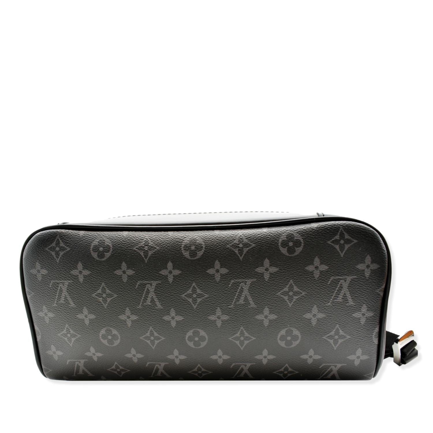 LOUIS VUITTON Steamer Monogram Eclipse Backpack Bag Black