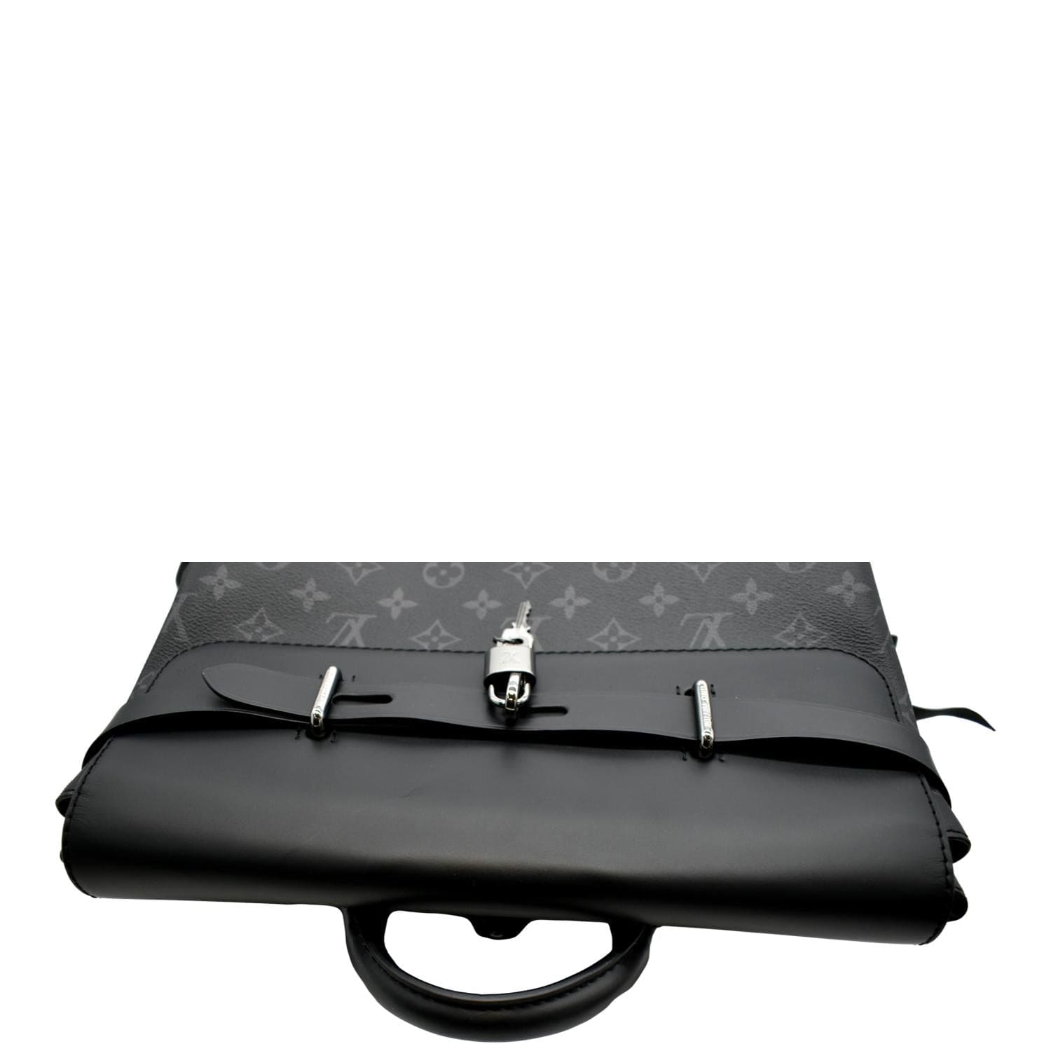 LOUIS VUITTON Steamer Monogram Eclipse Backpack Bag Black