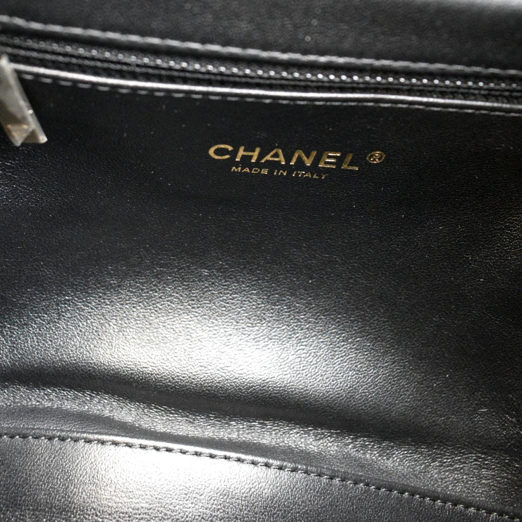 CHANEL Business Affinity Caviar Quilted Backpack Black