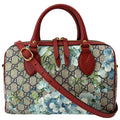 GUCCI Floral Blooms Small GG Supreme Monogram Boston Bag 546314