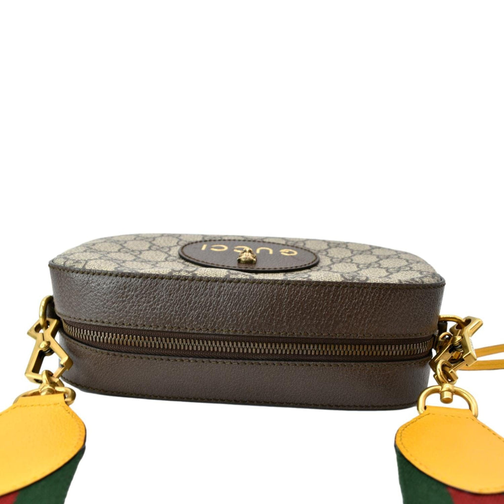 GUCCI Neo Vintage GG Supreme Canvas Messenger Bag Beige 476466