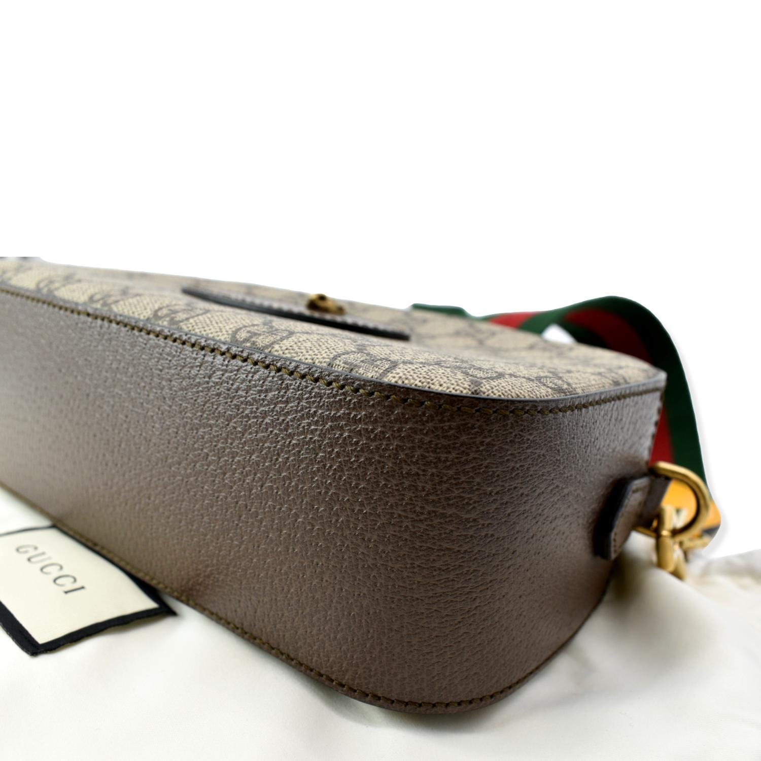 GUCCI Neo Vintage GG Supreme Canvas Messenger Bag Beige 476466