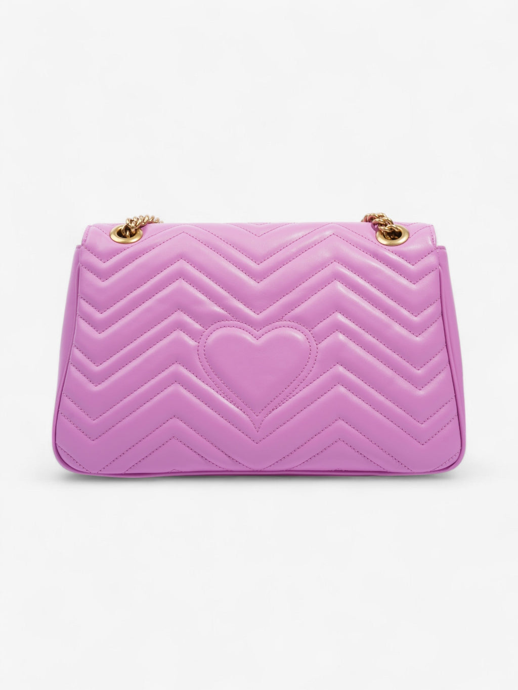 Gucci GG Marmont Light Purple Matelasse Leather Medium