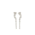 Chanel CC logo Crystal Drop Earrings