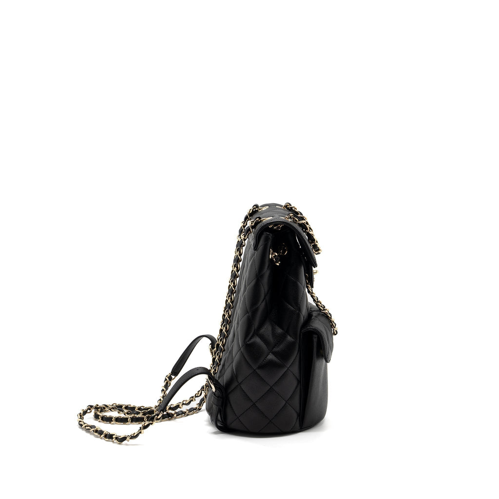 Chanel 22s mini backpack caviar black L(Microchip)