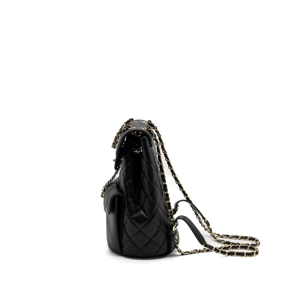 Chanel 22s mini backpack caviar black L(Microchip)