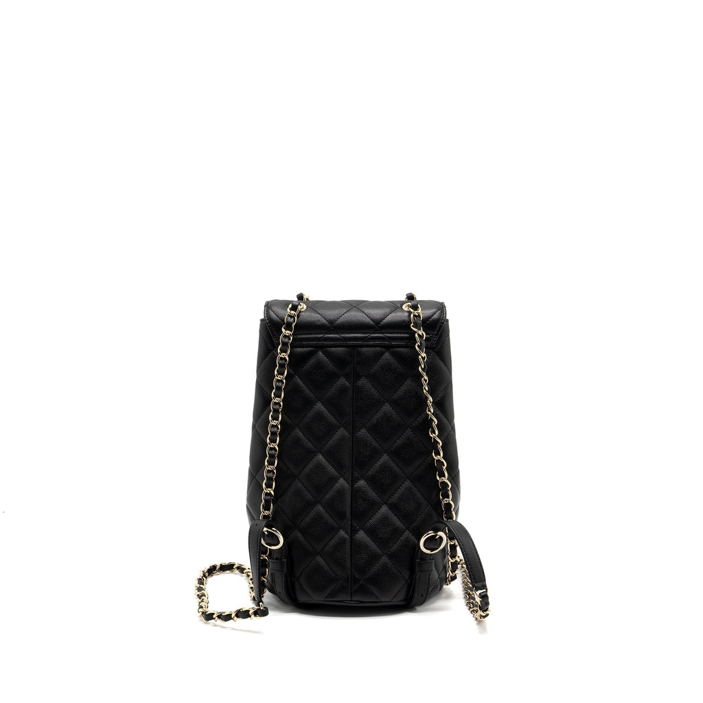 Chanel 22s mini backpack caviar black L(Microchip)