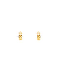 Chanel Coco Crush Earrings Quilted Motif, 18k Yellow Gold
