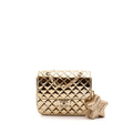 Chanel 24c Backpack With Star Patent Gold L (microchip)